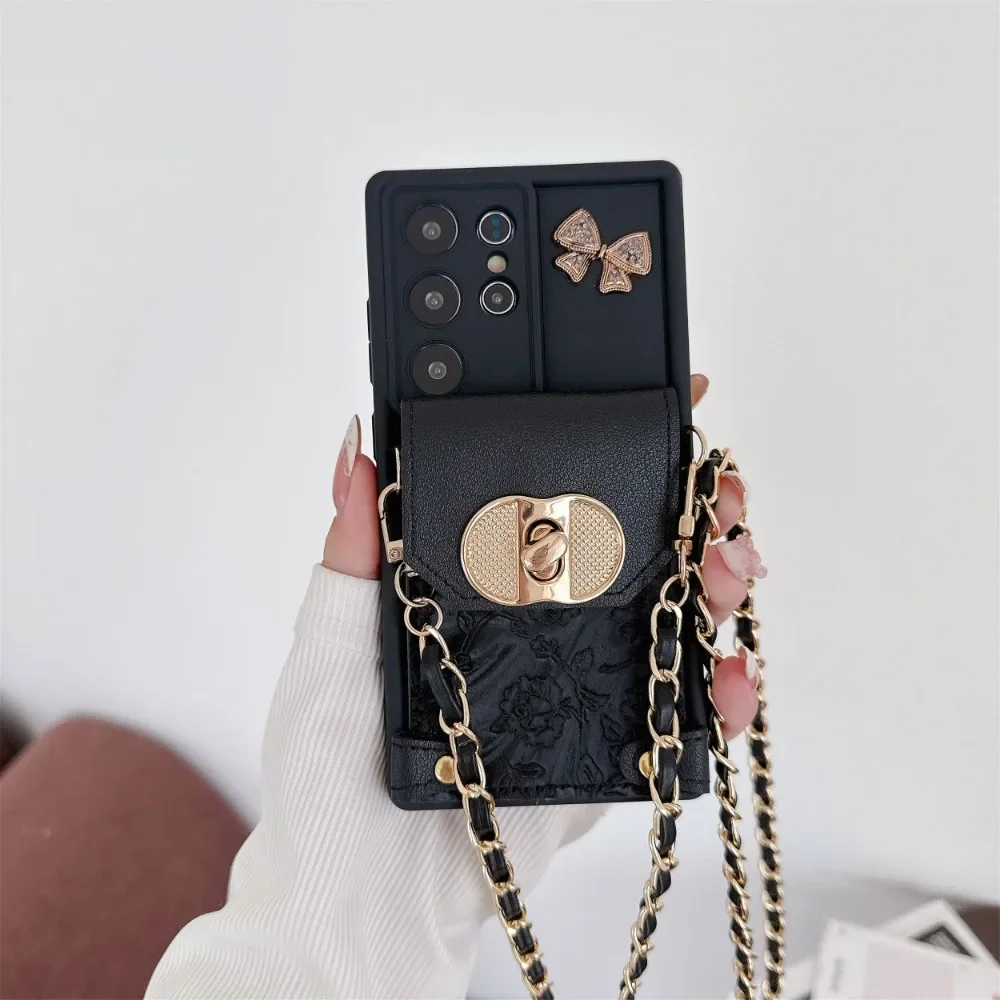 Capa de Telefone Transversal c - Leather Card Wallet avaliação e preço